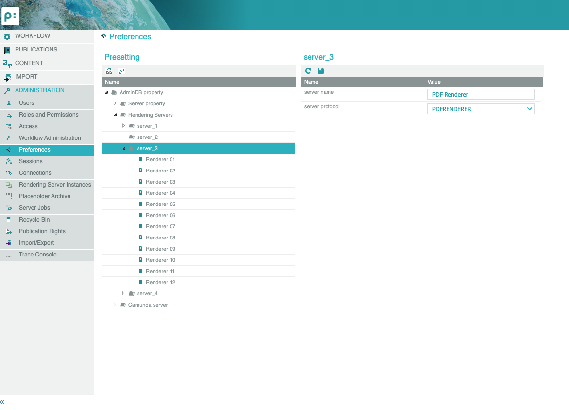 server instances